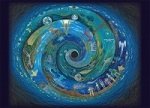 Earth Spiral Solstice Cards