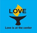 Love is at the Center Button