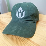 White Chalice Baseball Cap - Green