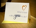 Side with Love Folded Notecards