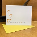 Side with Love Flat Notecards