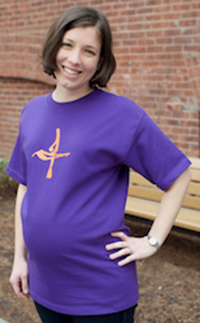 Big Chalice Purple T Shirt X-Large