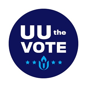 UU the Vote Button pack of 10