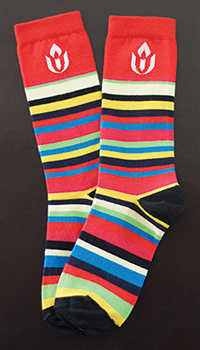 Chalice Striped Socks