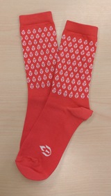 Chalice Red Socks