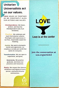 Love is at the Center Bookmarks