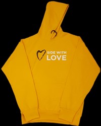 Side with Love Hoodie Sweatshirt Large