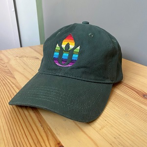 Rainbow Chalice Baseball Cap - Green
