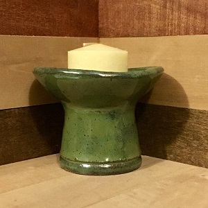 Stoneware Chalice Light Green