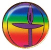 Rainbow Chalice Lapel Pin
